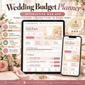 Wedding Budget Planner Google Sheets Web App