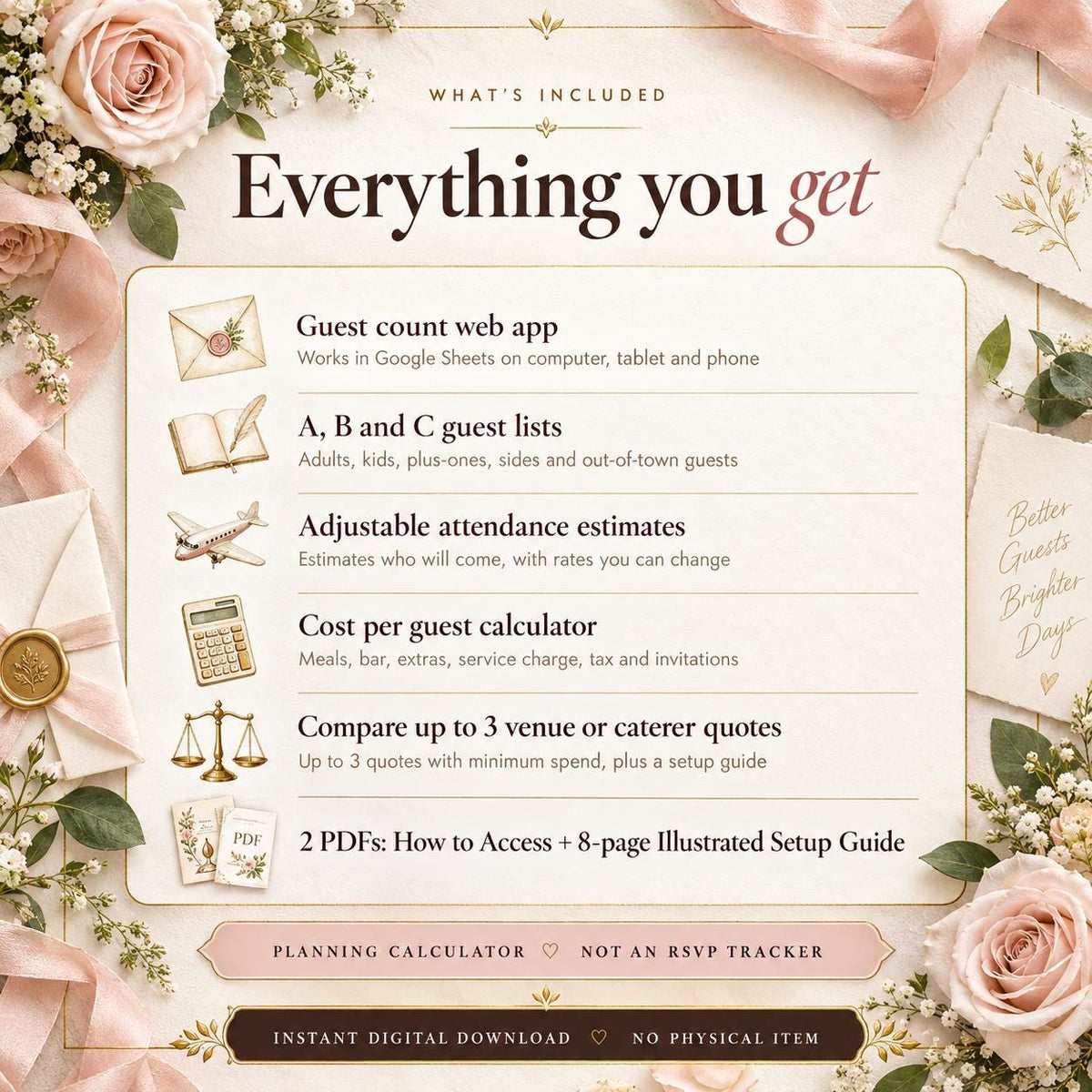 Wedding Guest List Template Google Sheets App