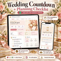 Wedding Checklist Countdown Timer Google Sheets App