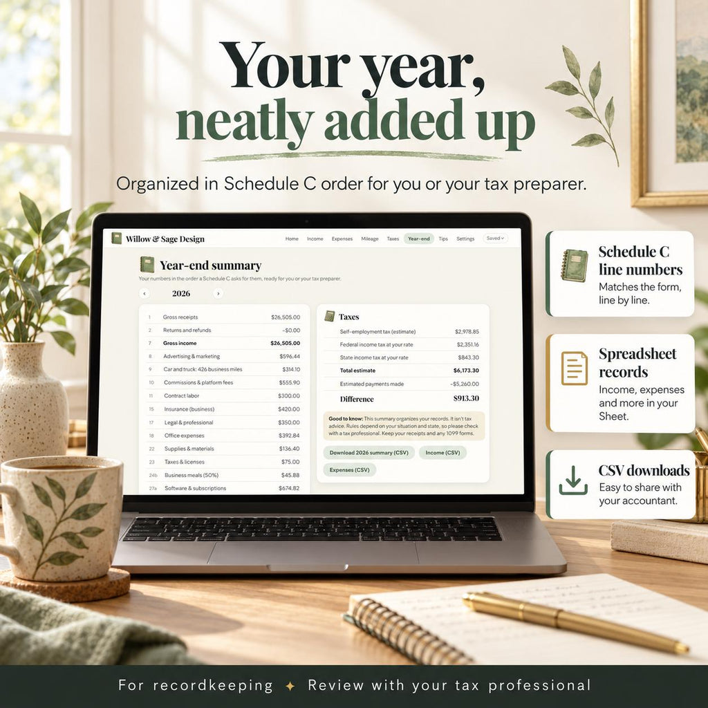 Small Business Tax Spreadsheet Google Sheets App