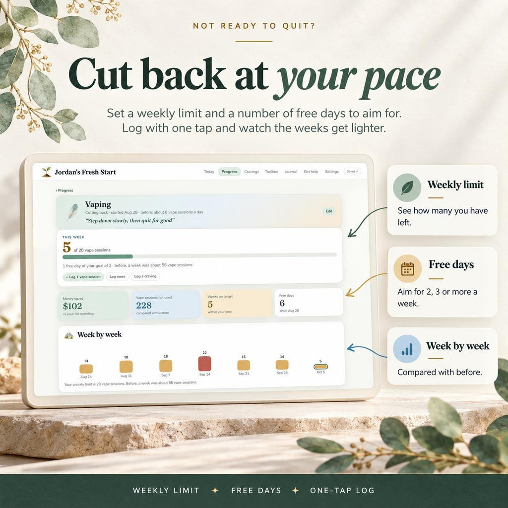 Sobriety Tracker App for Google Sheets