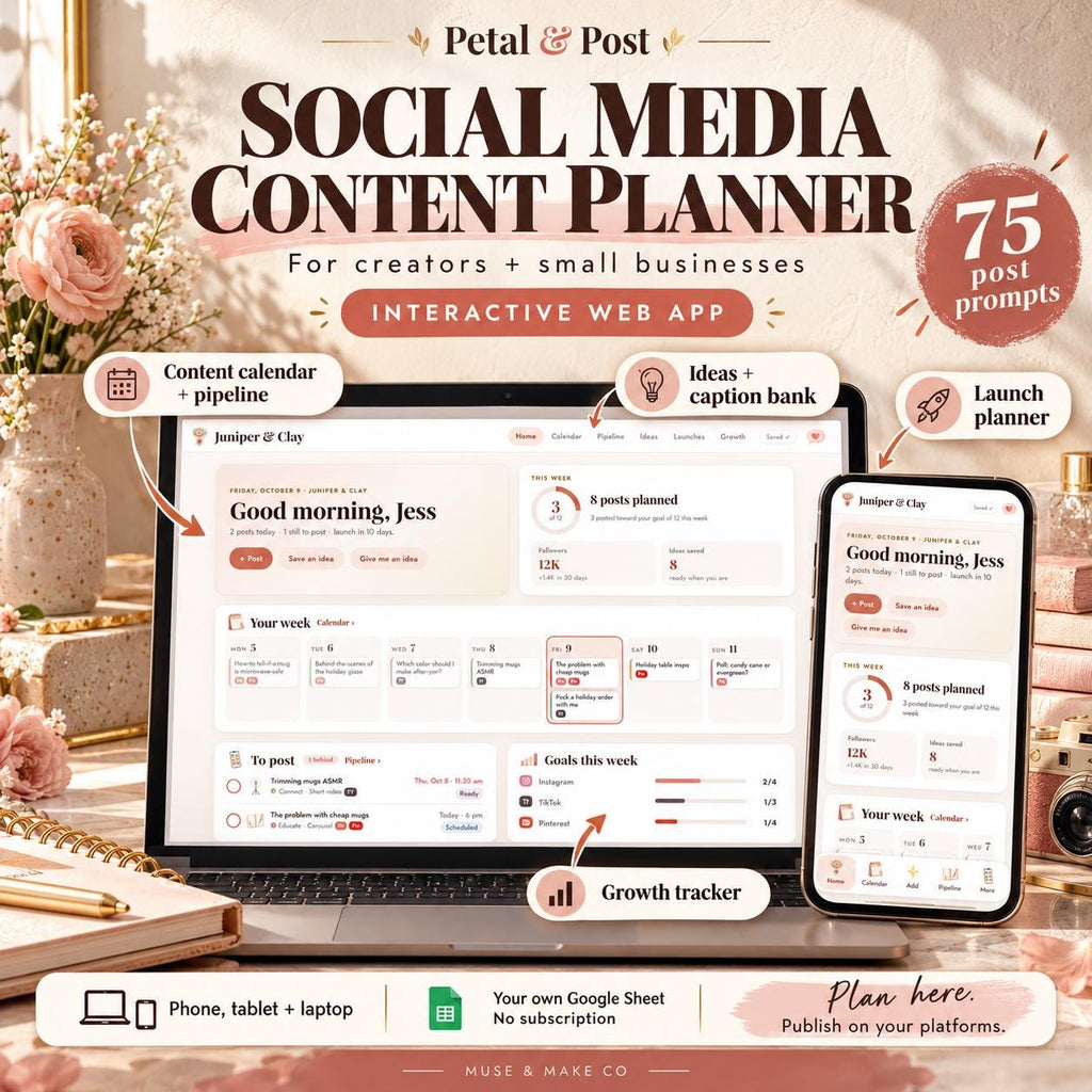 Social Media Content Planner