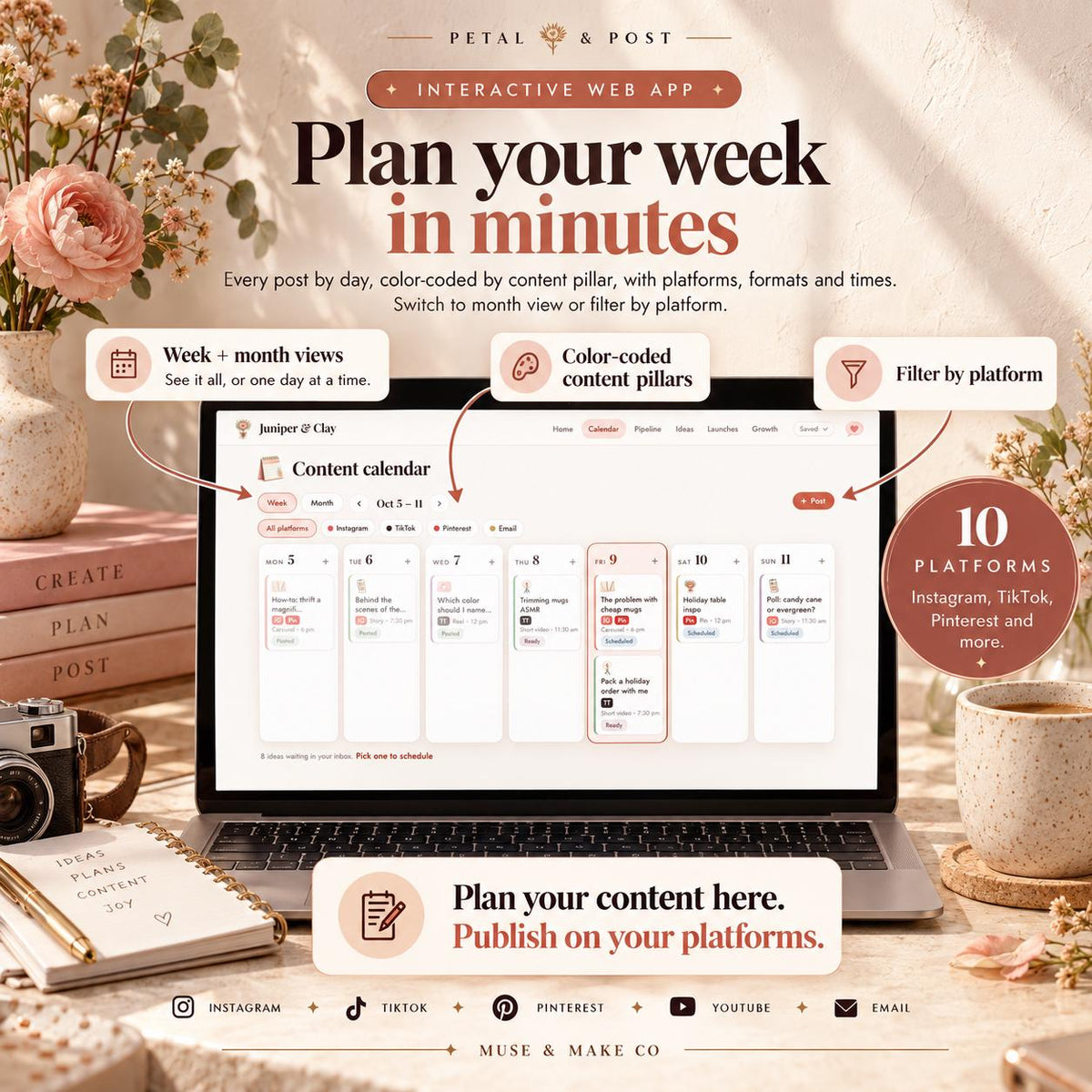 Social Media Content Planner