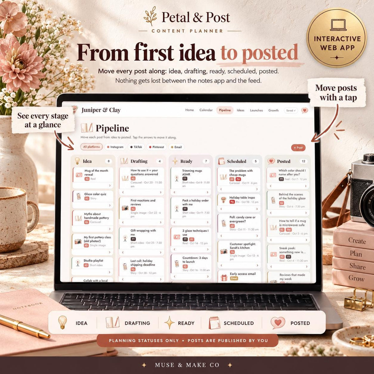 Social Media Content Planner