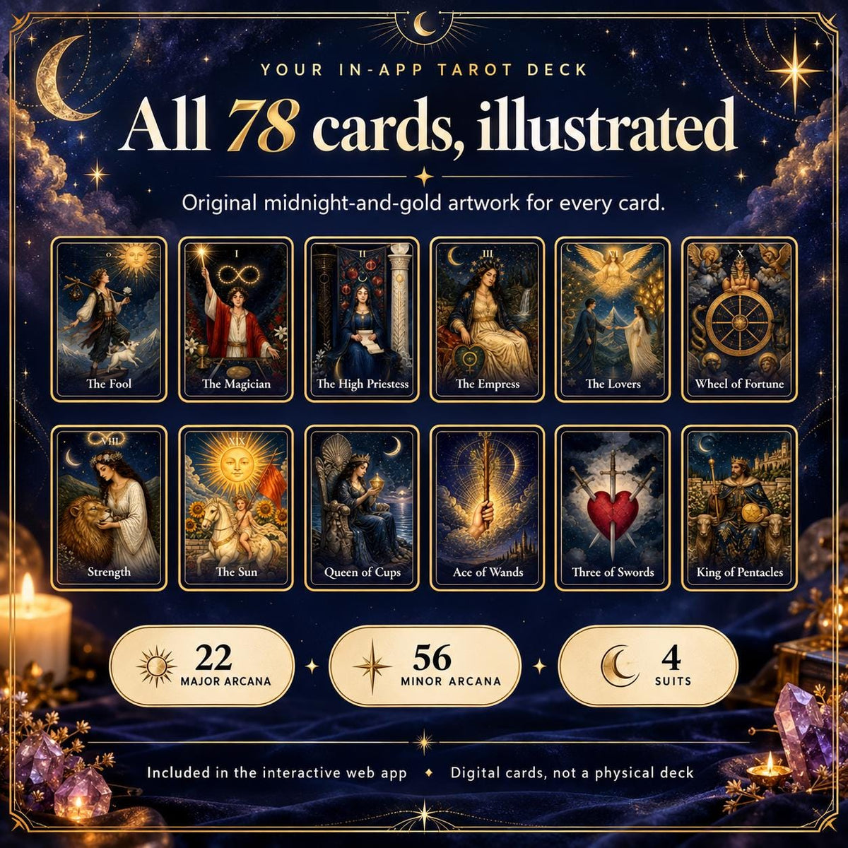Tarot Journal App, Tarot Reading Journal