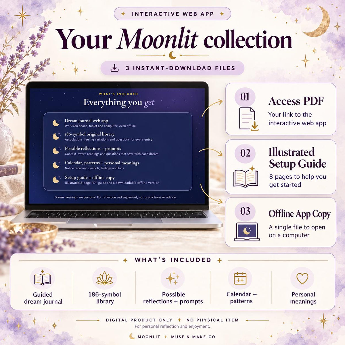 Dream Journal App, Dream Symbols Dictionary