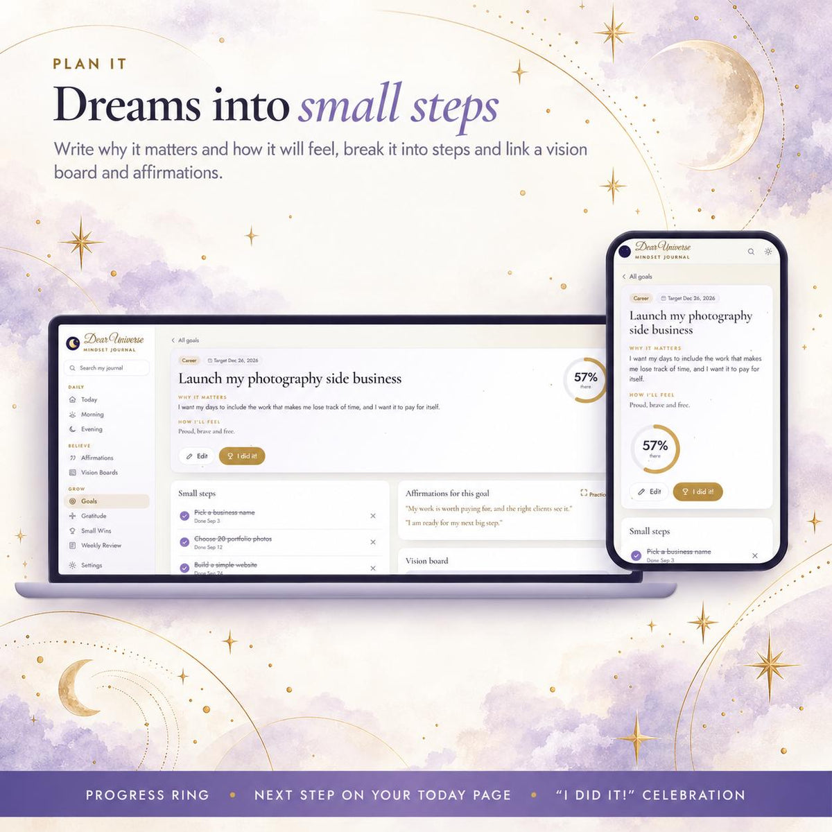 Positive Mindset & Manifestation Journal