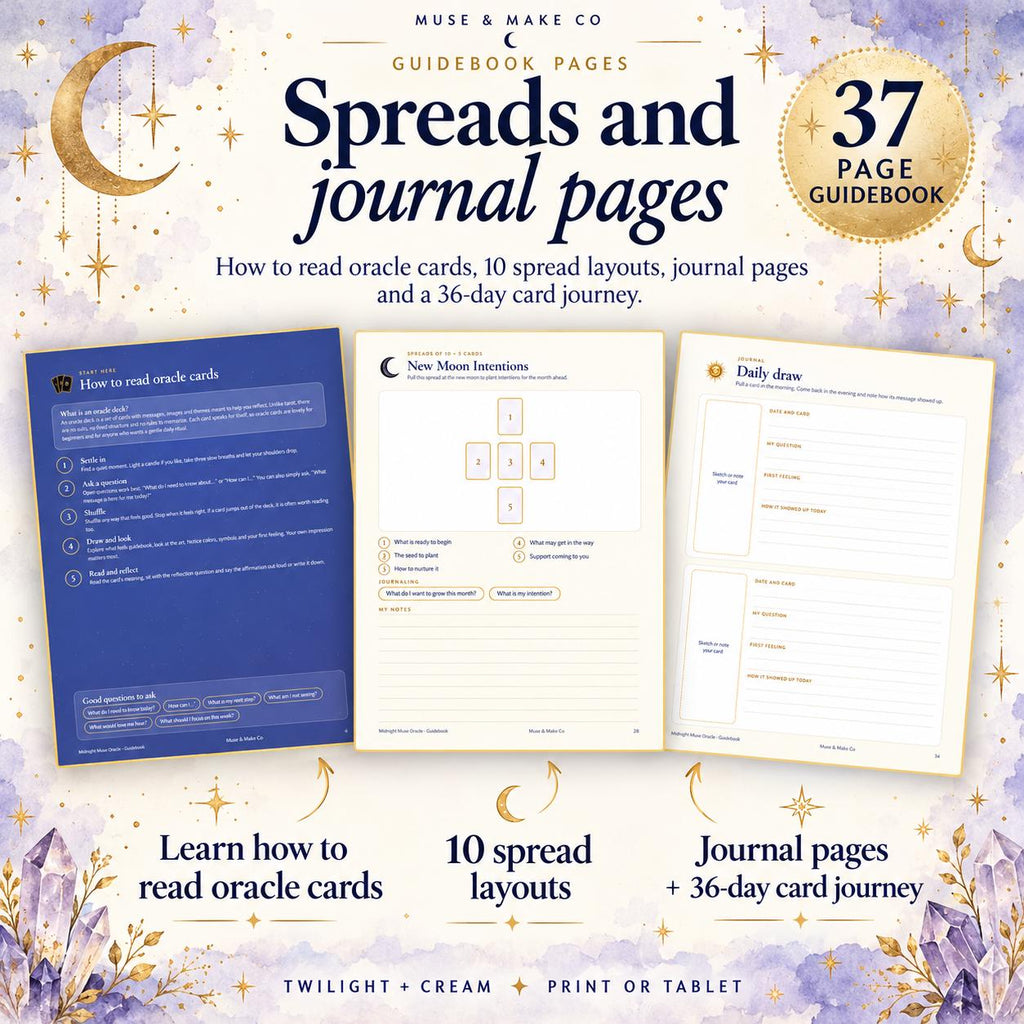 Printable Oracle Cards