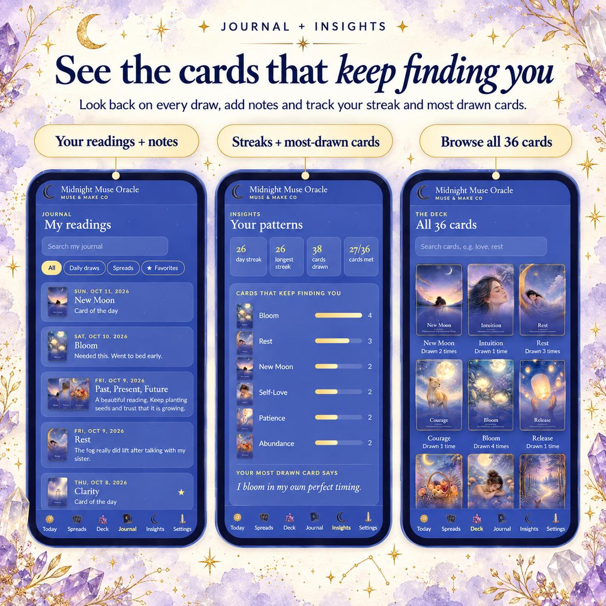 Printable Oracle Cards