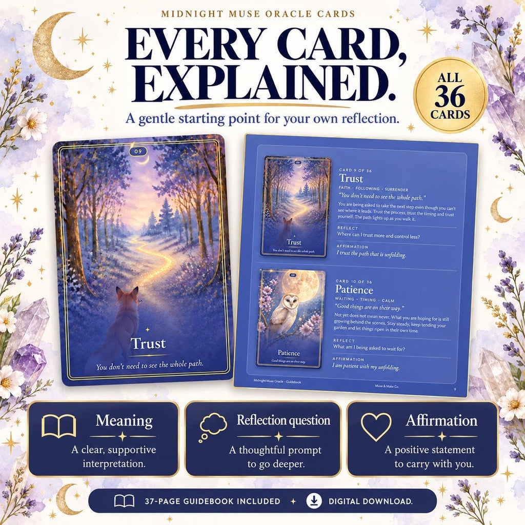 Printable Oracle Cards