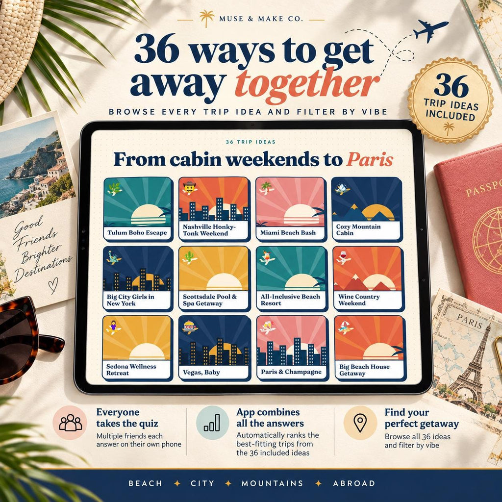 Girls Trip Planner Quiz