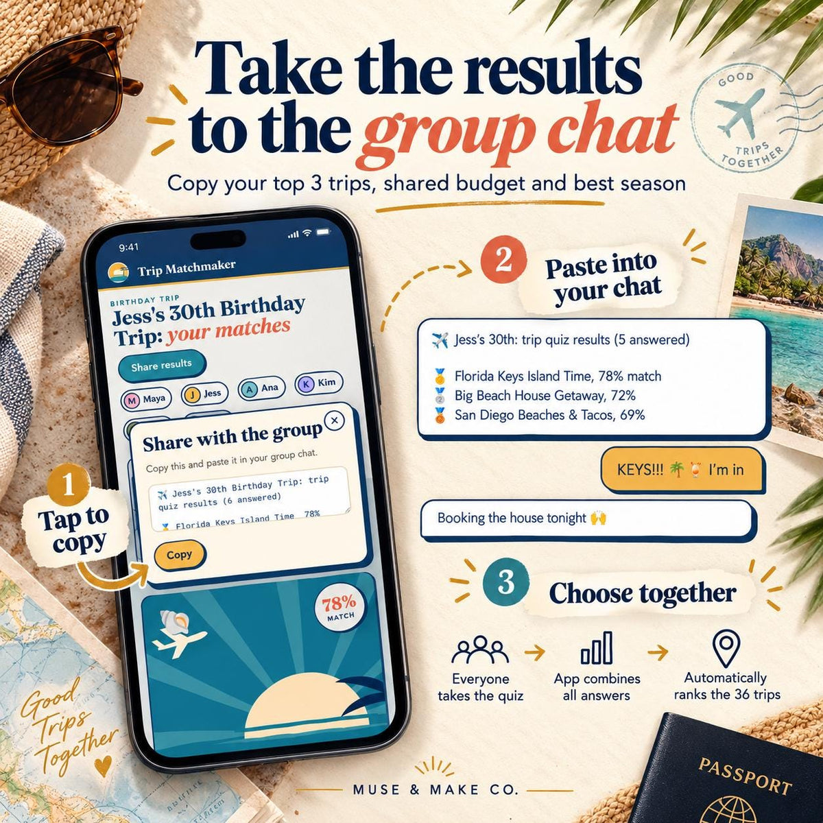 Girls Trip Planner Quiz