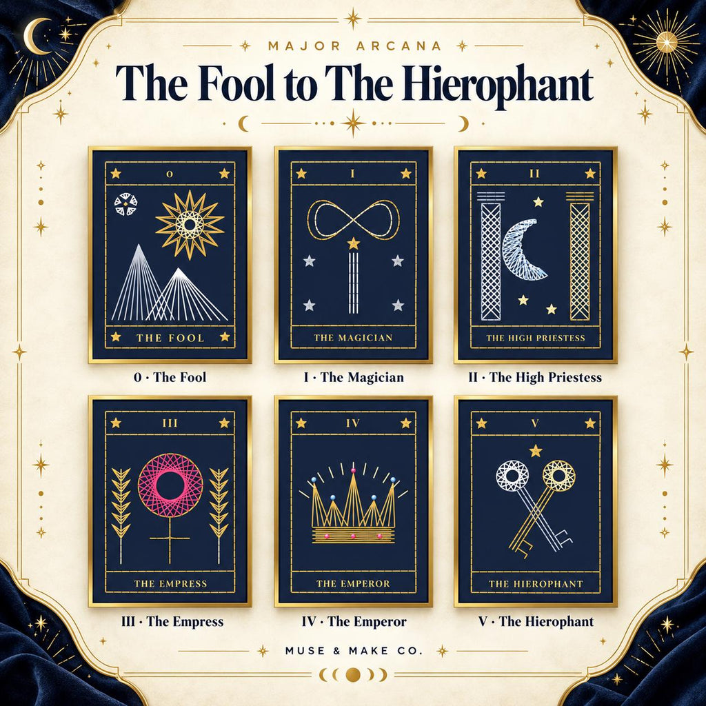 Tarot String Art Patterns