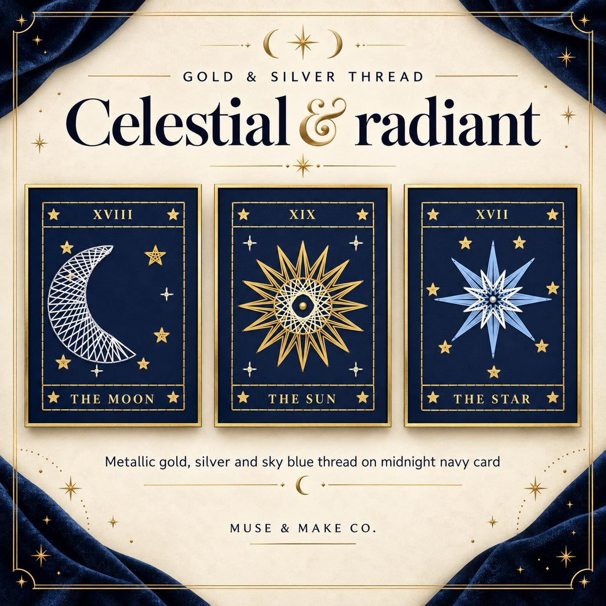 Tarot String Art Patterns