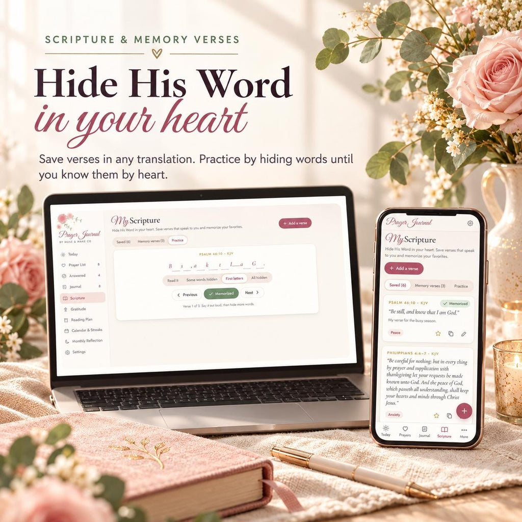 Digital Prayer Journal App