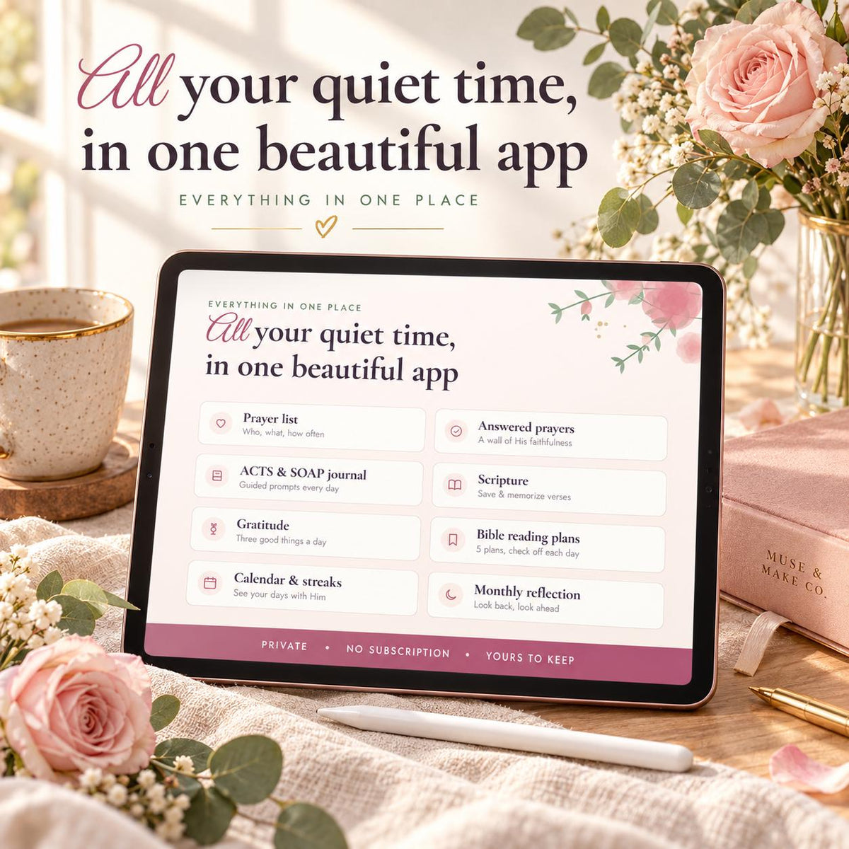 Digital Prayer Journal App