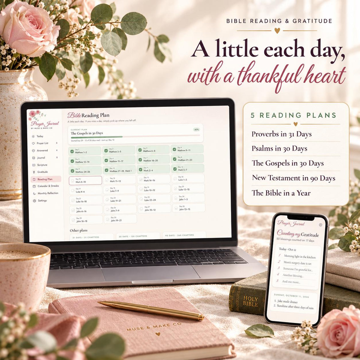 Digital Prayer Journal App