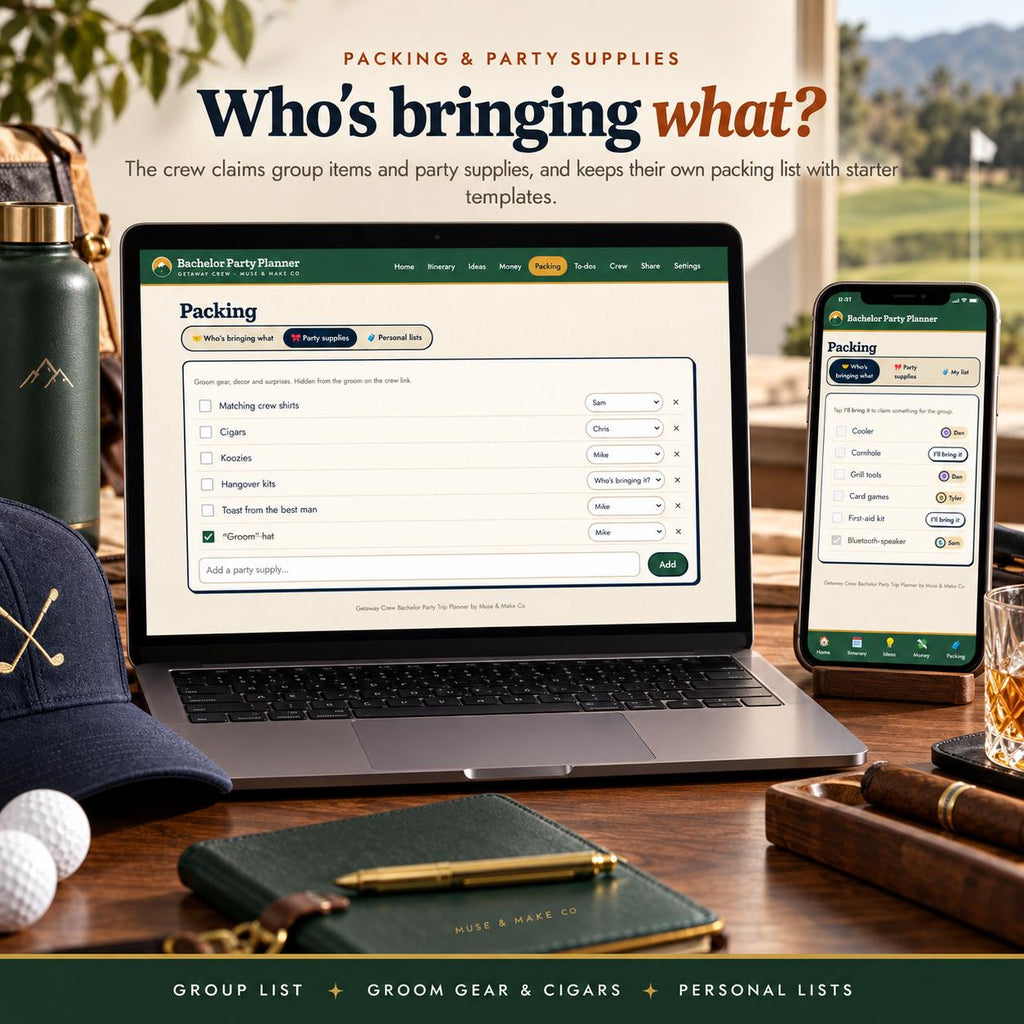 Bachelor Party Planner App