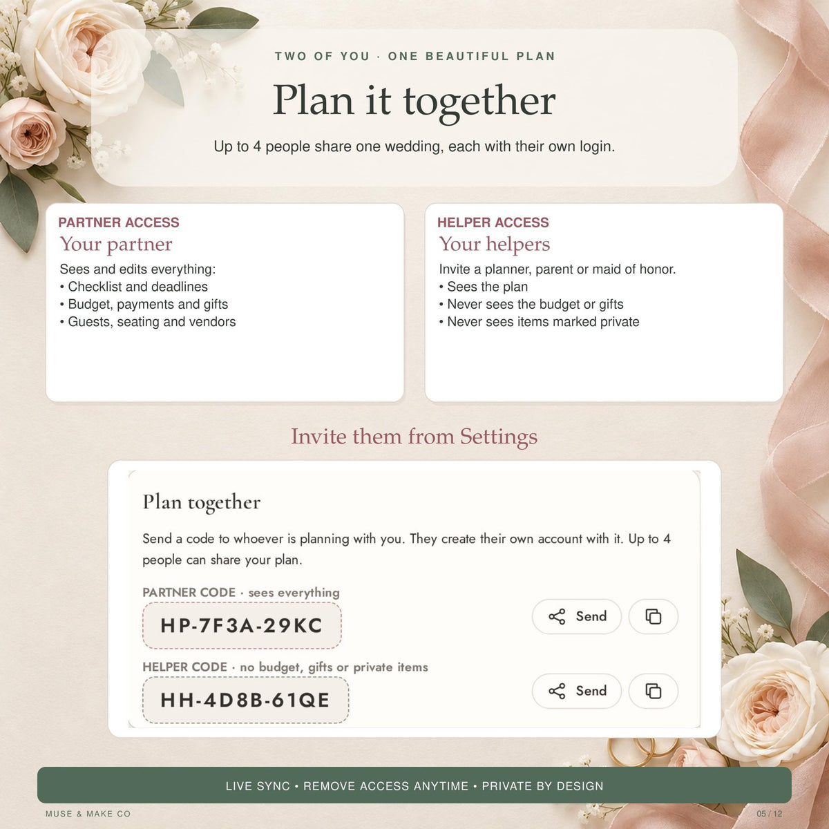 Wedding Planner App, Digital Wedding Planner