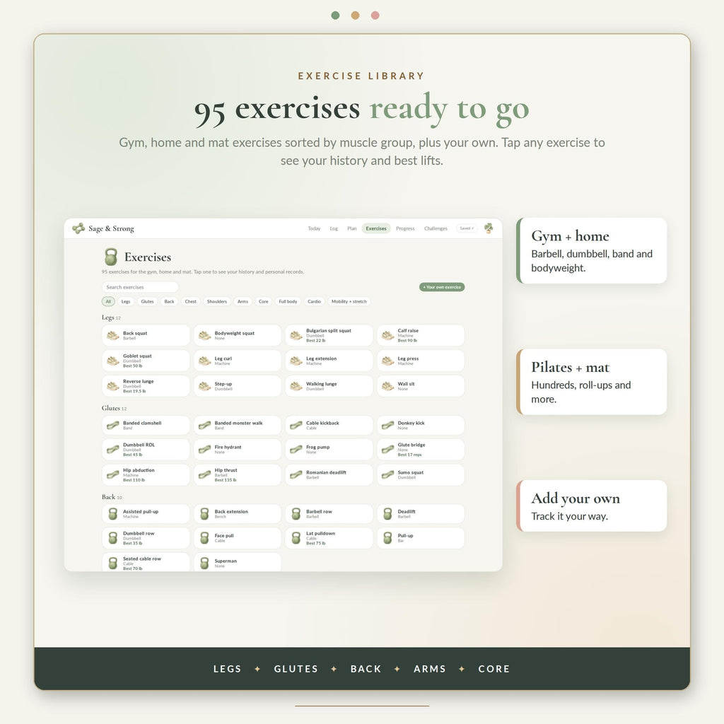 Workout Tracker Spreadsheet for Women