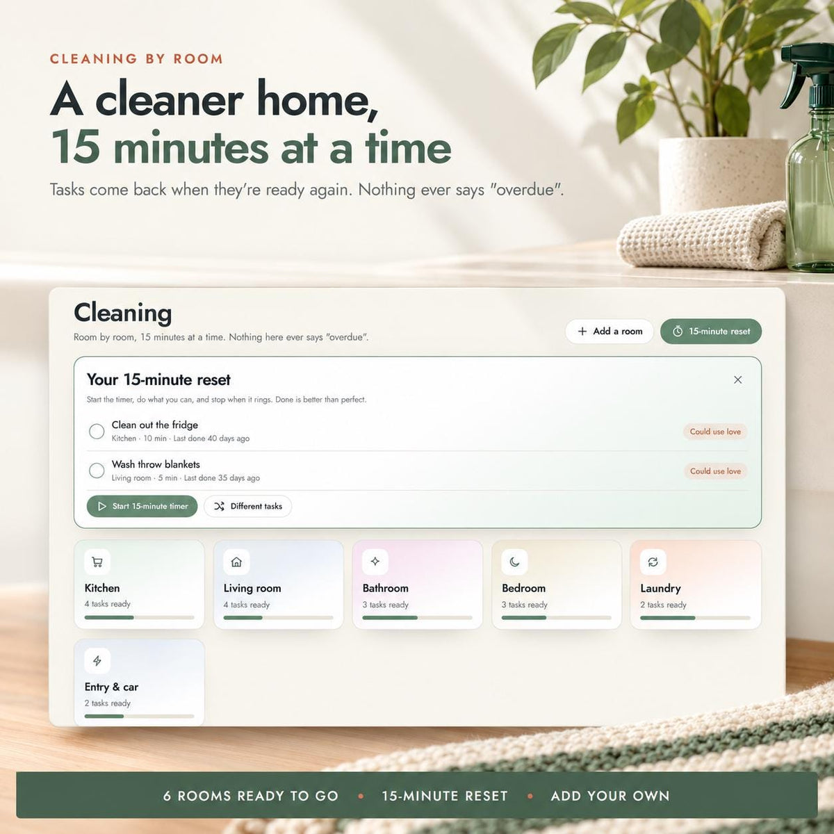 ADHD Budget Planner & Cleaning Schedule